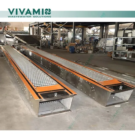 Mechanical Bar Screen with Stainless Steel Bars for Sewage Intake